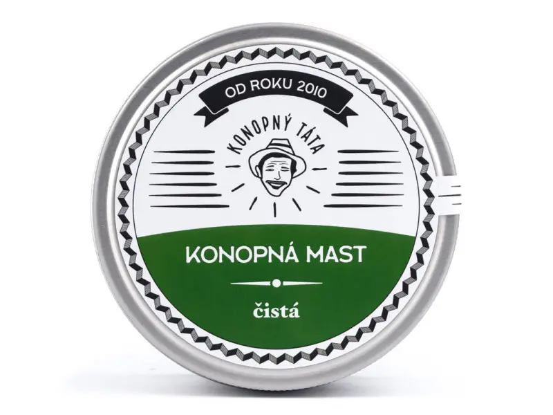 Konopná mast čistá 200 ml