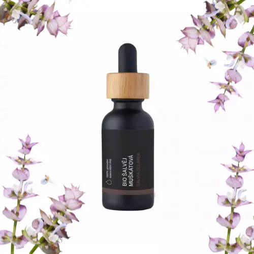 BIO Šalvěj muškátová - 100% přírodní esenciální olej (10 ml)