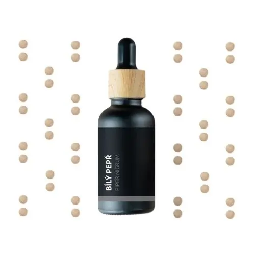 BIO Bílý pepř - 100% přírodní esenciální olej (10ml) - Pěstík