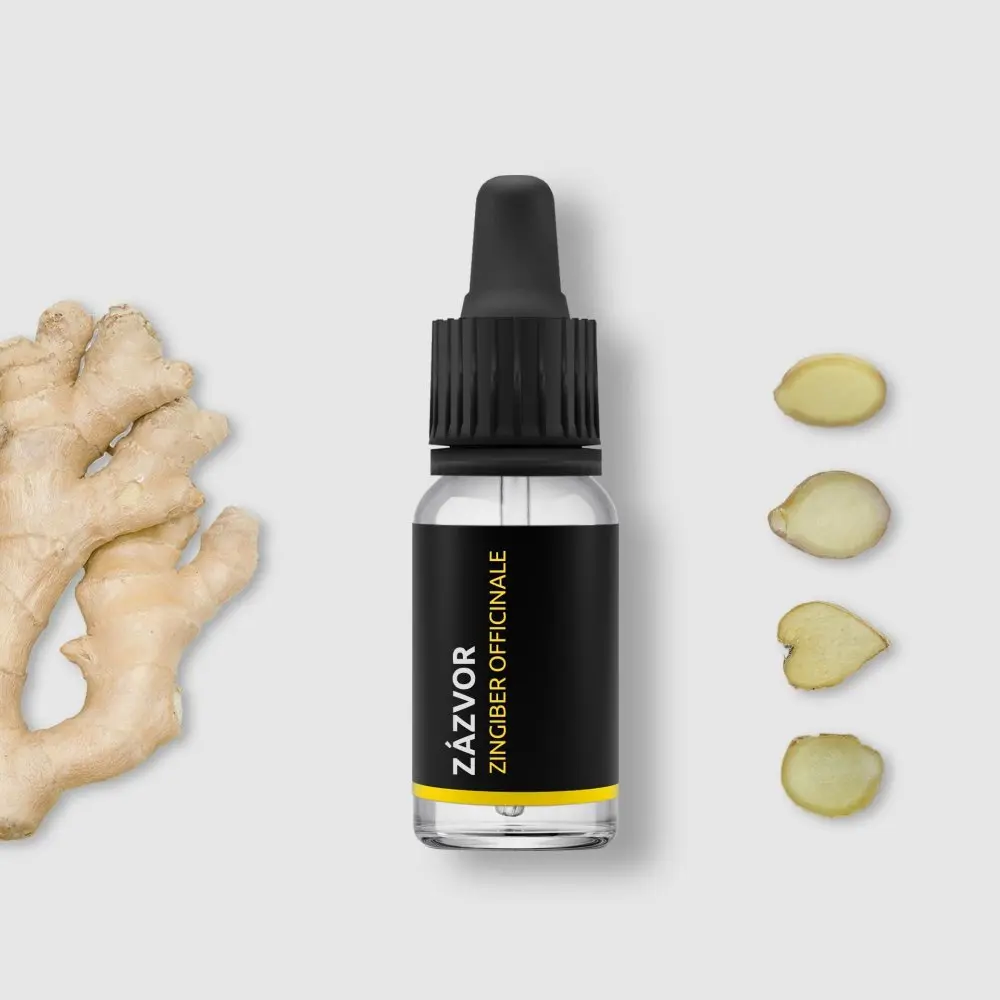 BIO Zázvor - 100% přírodní esenciální olej 10ml