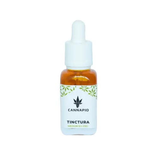 CBD Tinctura Focus 6% - přírodní full-spectrum olej 30ml Cannapio