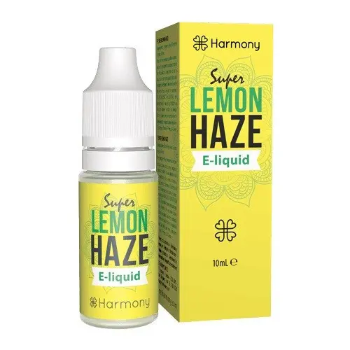 Harmony CBD E-liquid 600 mg, 10 ml, Super Lemon Haze