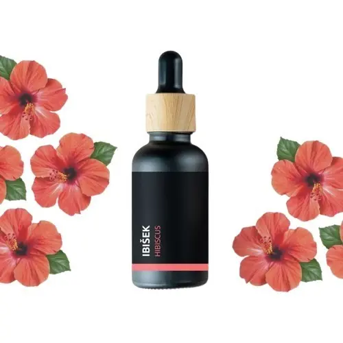BIO Ibišek - 100% přírodní esenciální olej (10ml) - Pěstík