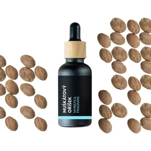 BIO Muškátový oříšek - 100% přírodní esenciální olej (10ml) - Pěstík