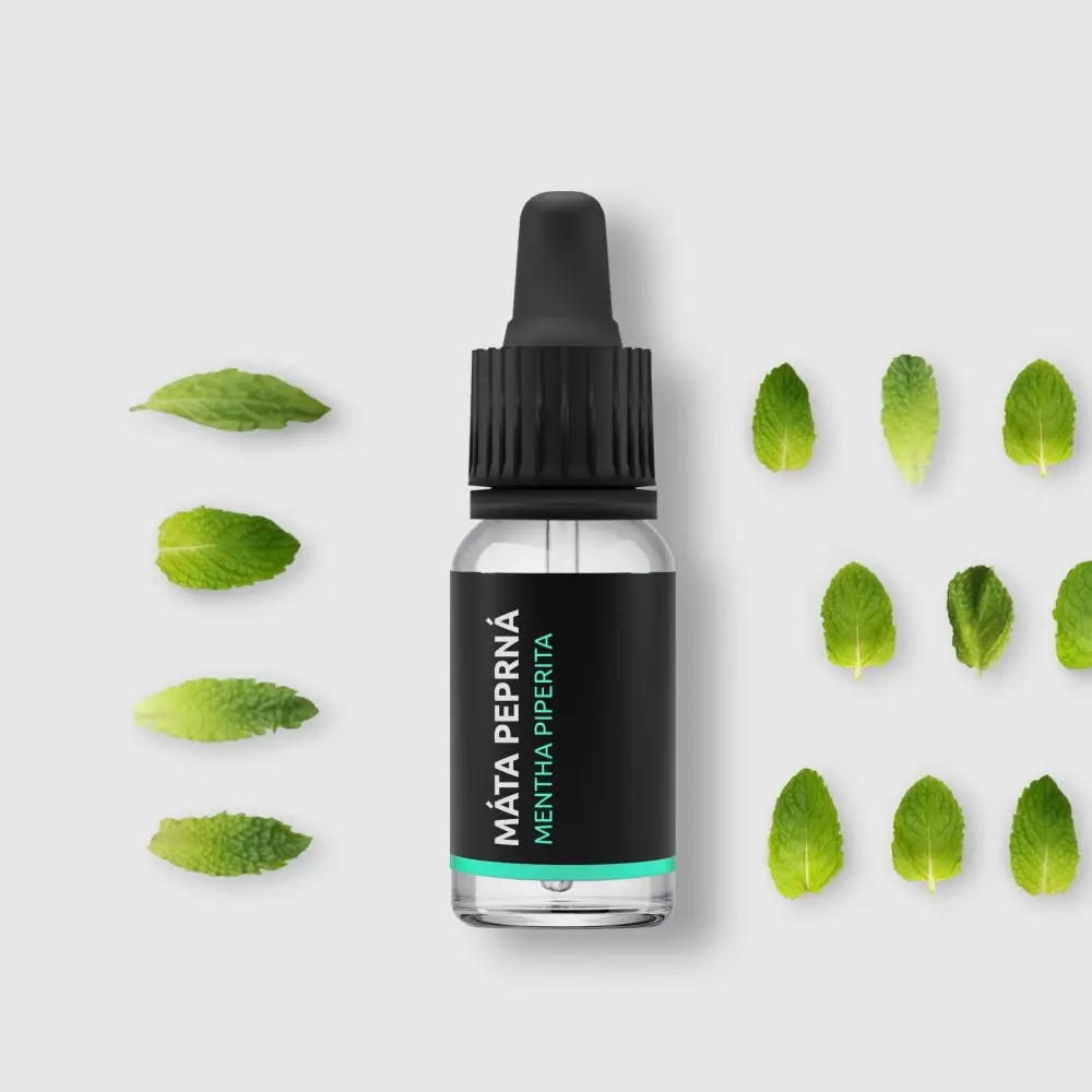 BIO Máta peprná - 100% přírodní esenciální olej 10ml