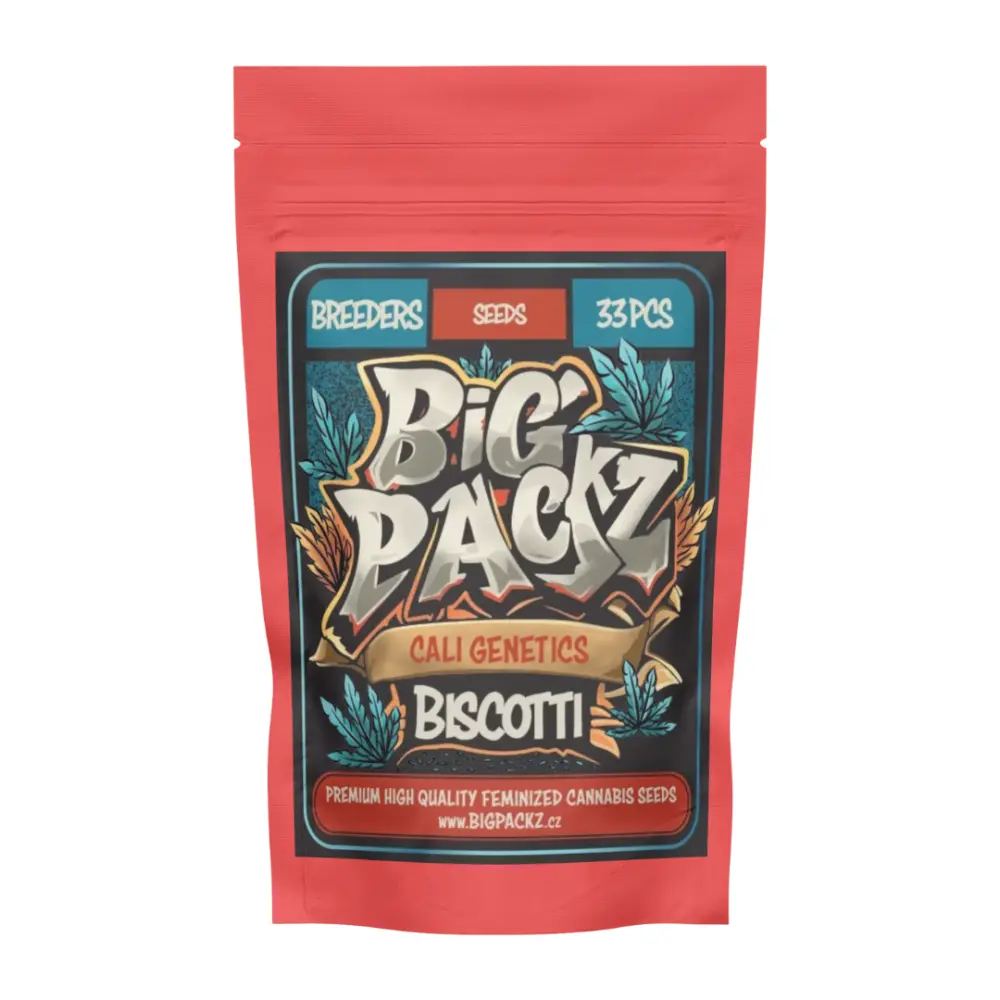 Big Packz Cali Genetics Biscotti feminizovaná semena, 33 ks