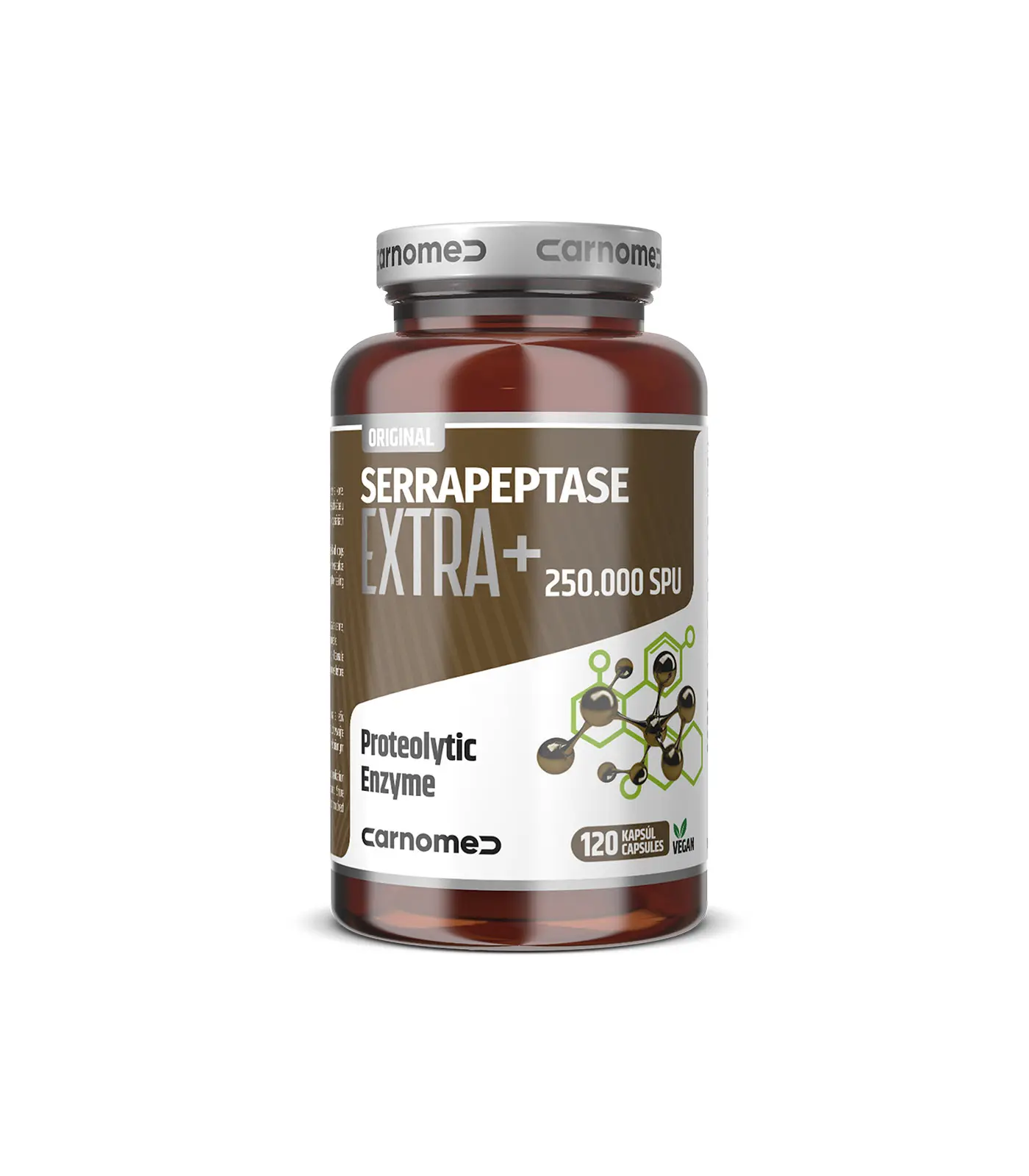 Serrapeptase EXTRA+ 250.000 SPU 120 cps