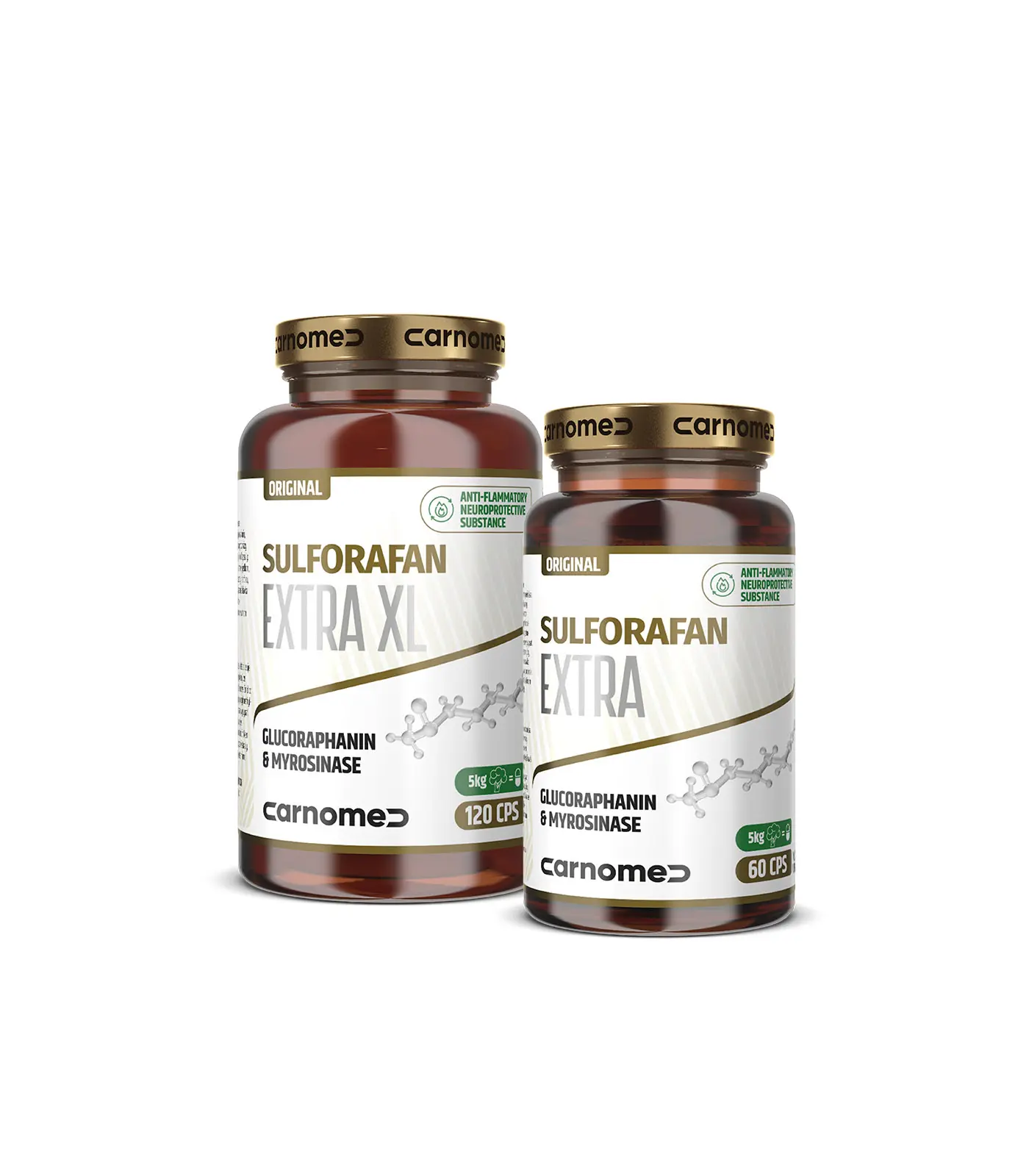 Sulforafan EXTRA XL 120 cps + Sulforafan EXTRA 60 cps