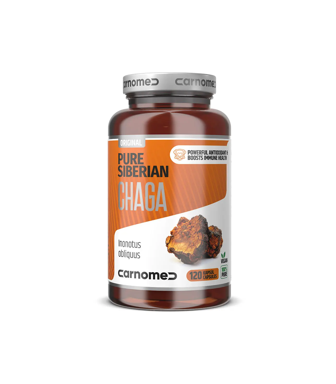 Pure Siberian CHAGA 500mg 120 cps