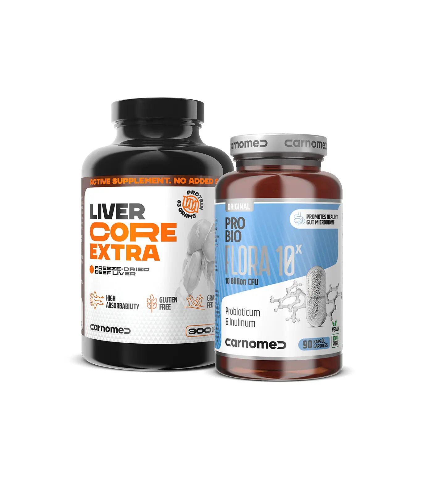 LIVER CORE EXTRA 300 cps + PROBIO Flora 10¹⁰ CFU 90 cps