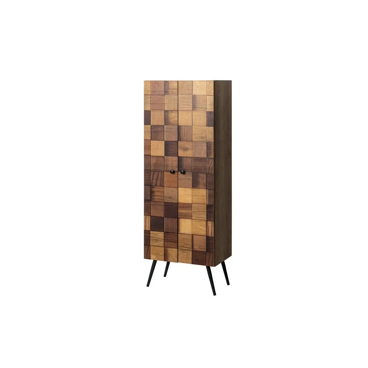 ASIR Kuchyňská skříň KOFIN hnědá