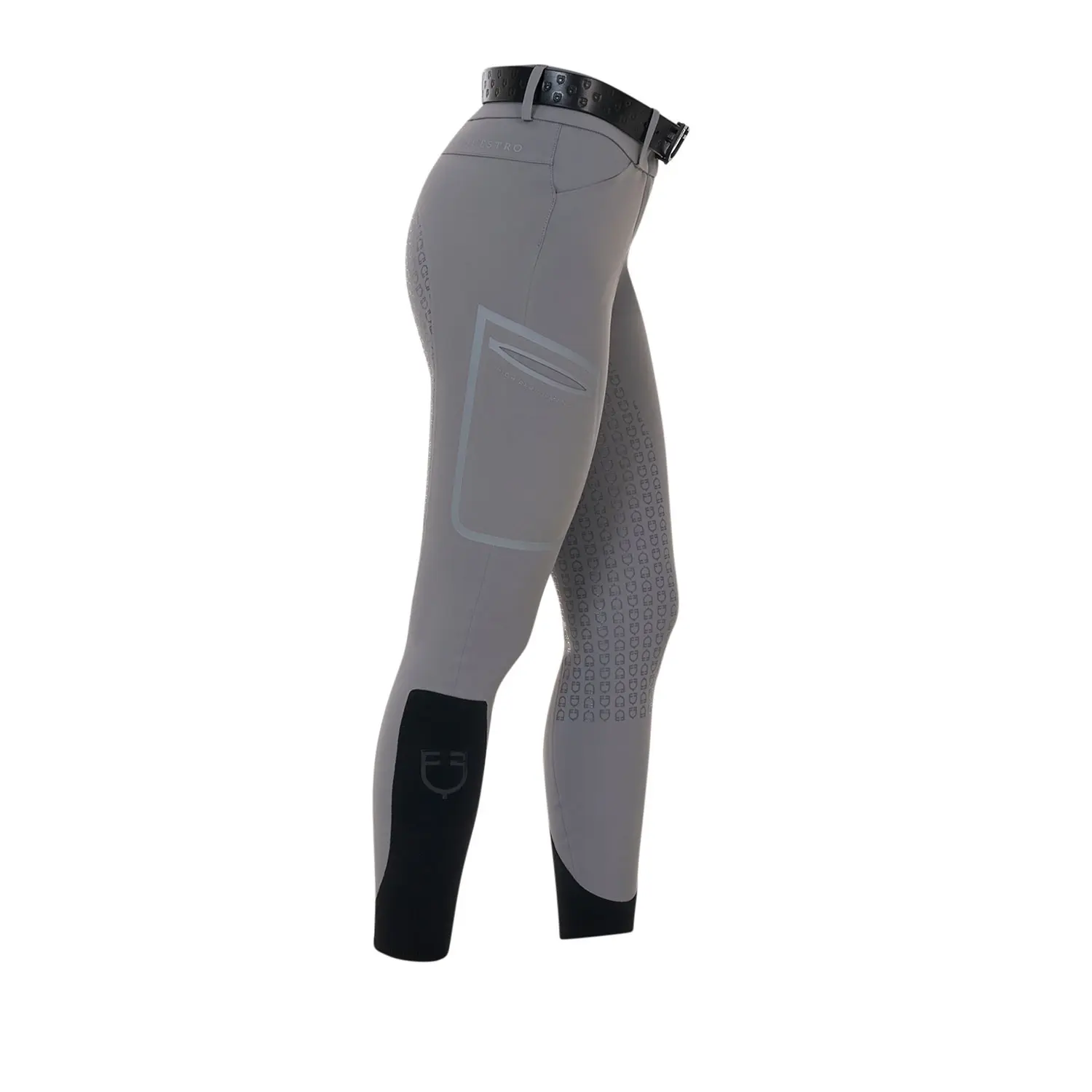 Dámské jezdecké rajtky Equestro Ridertechnology s vysokým pasem a celogripem