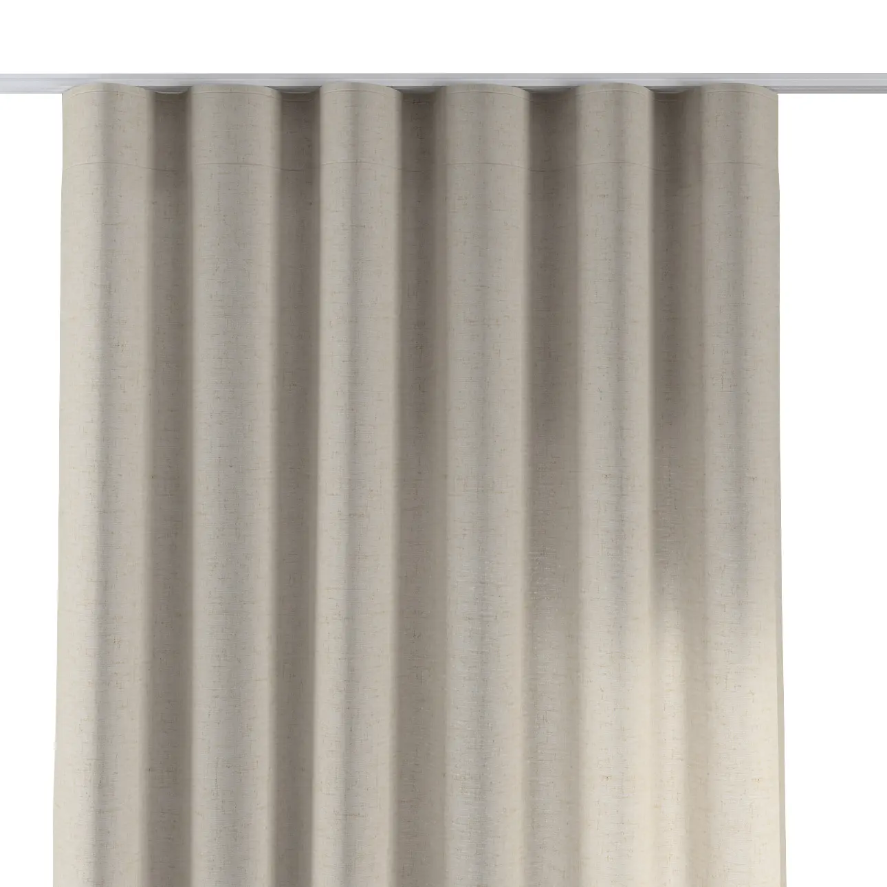 Dekoria Závěs na řasící pásce wave, béžová, Natural Touch, 128-17
