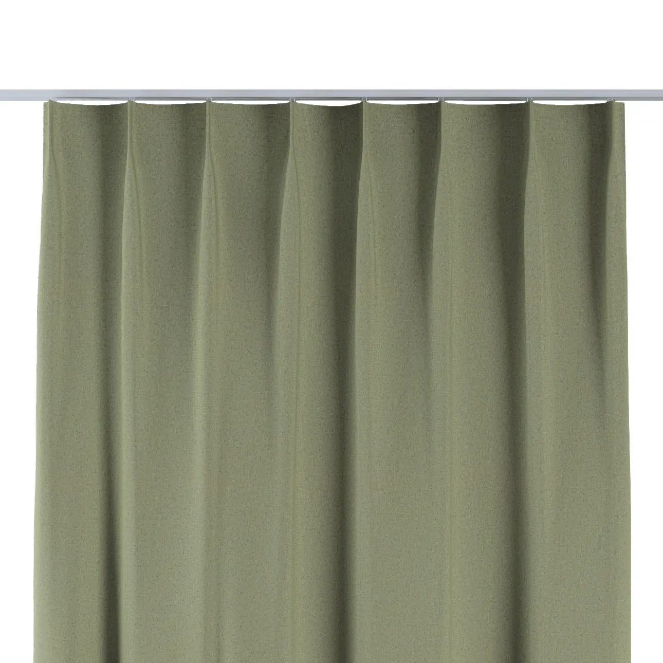 Dekoria Závěs na jednotlivých háčcích flex, zelená, Blackout Soft, 269-23