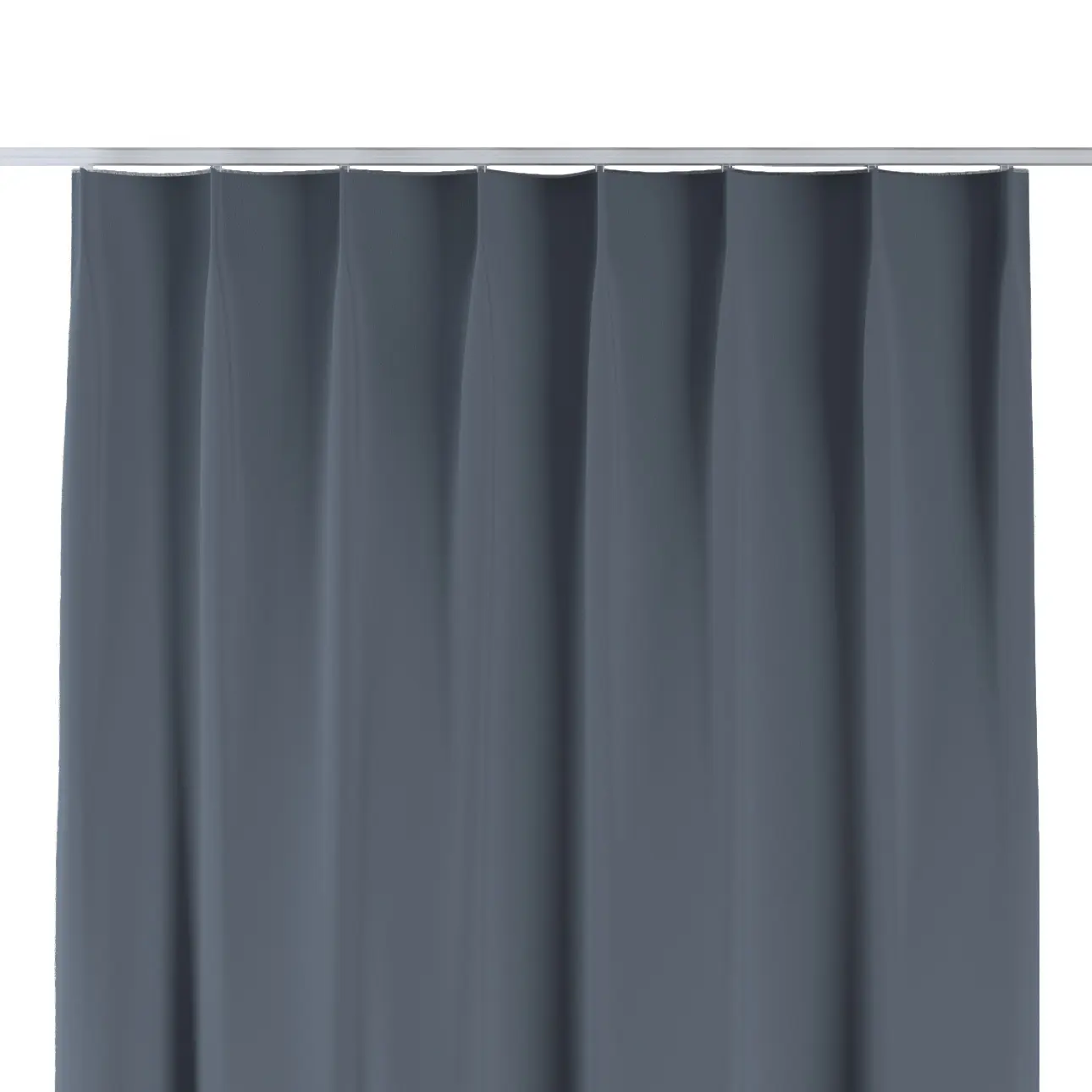Dekoria Závěs na jednotlivých háčcích flex, grafit, Dimout, 269-50