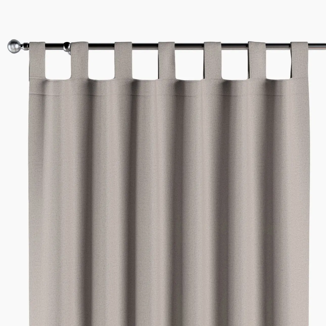 Dekoria Závěs na poutkach, tmavě béžová, Blackout Soft, 269-25