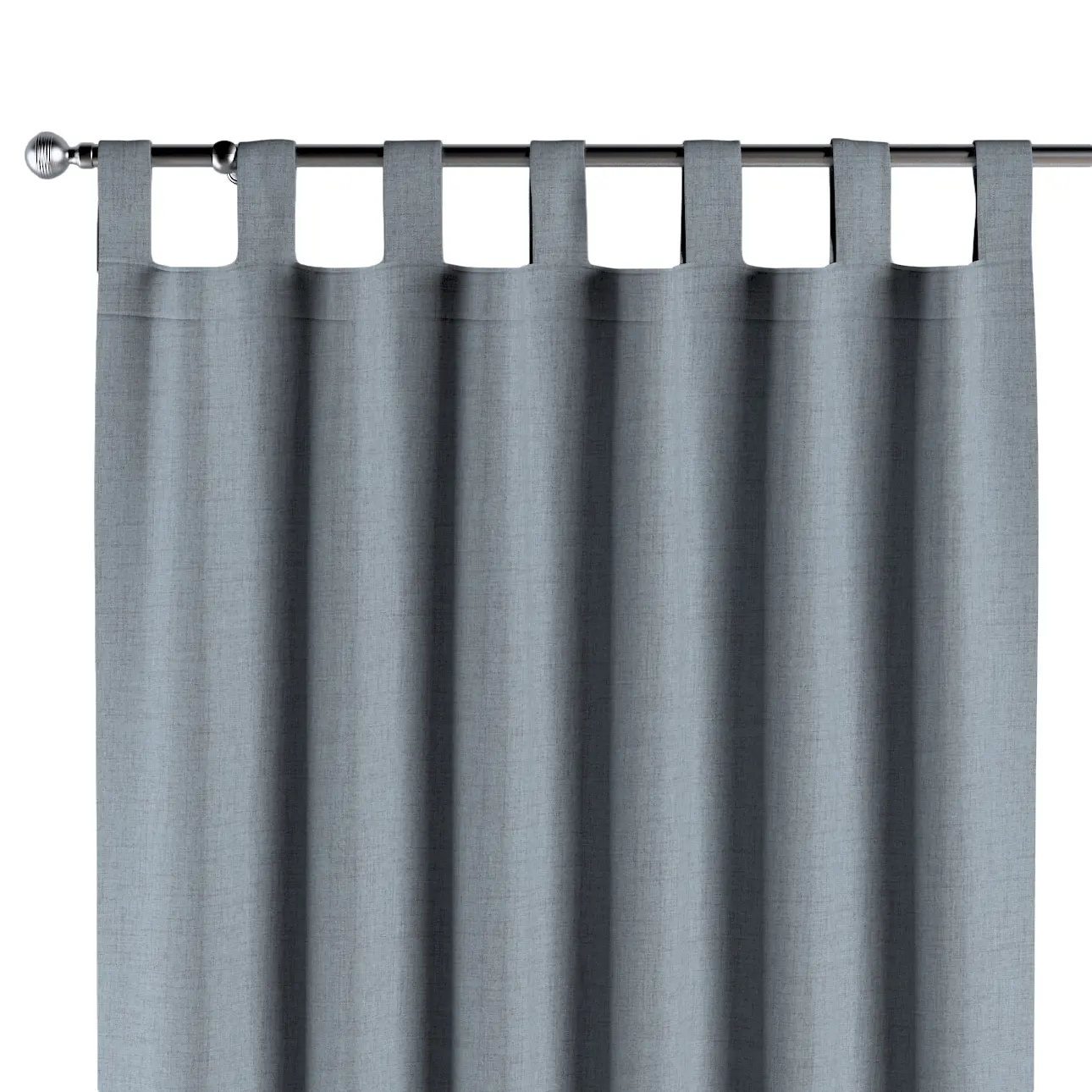 Dekoria Závěs na poutkach, melír modrý, Blackout Soft, 269-36