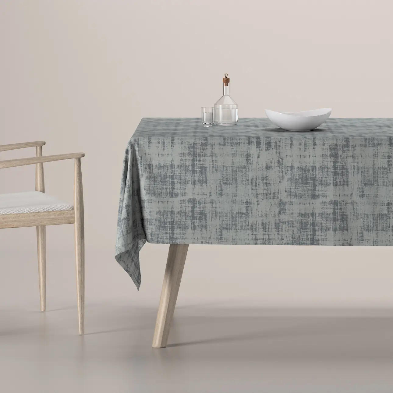 Dekoria Ubrus obdélníkový, šedavá beton, Velvet, 704-32