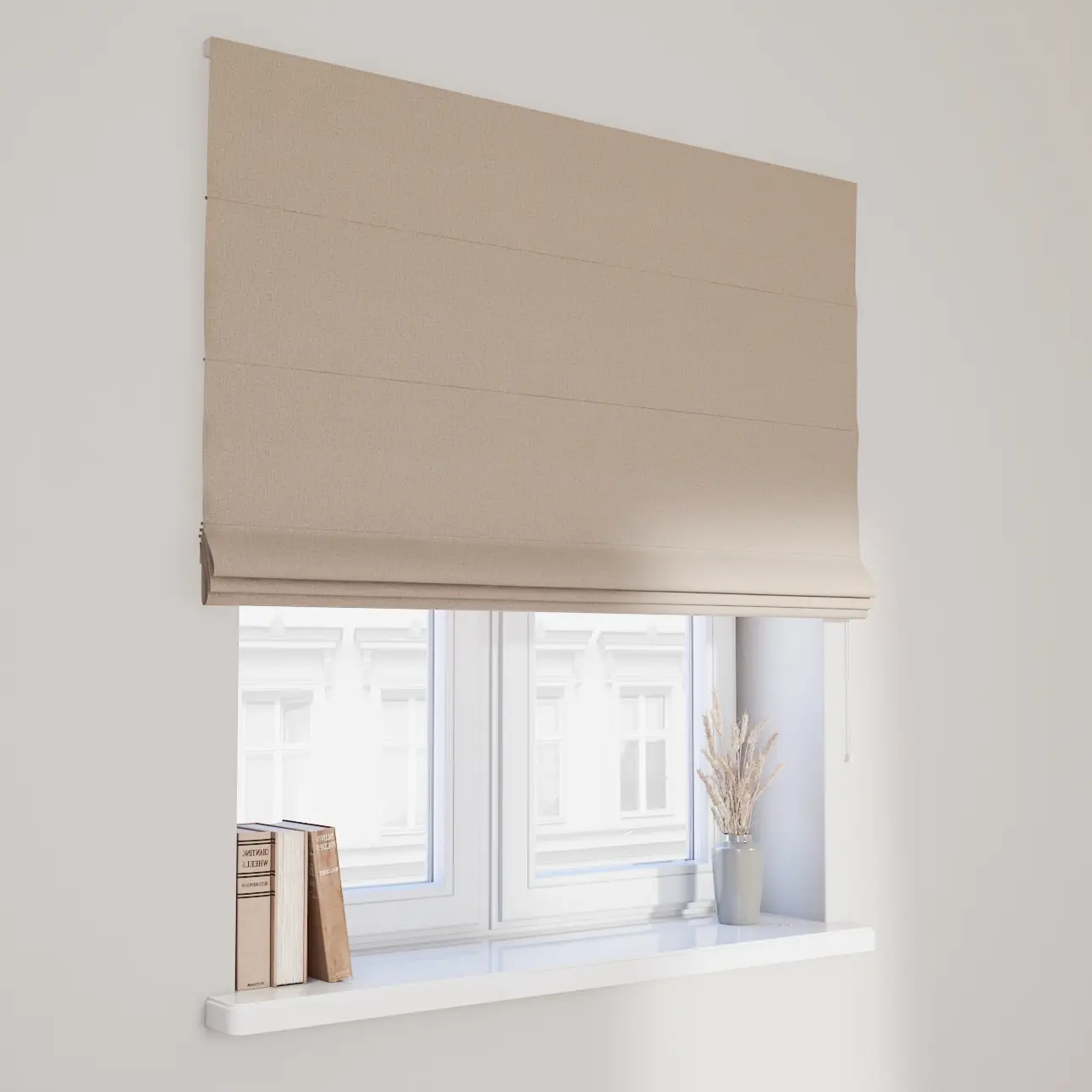 Dekoria Římská roleta Capri, béžová, Blackout Soft, 269-21