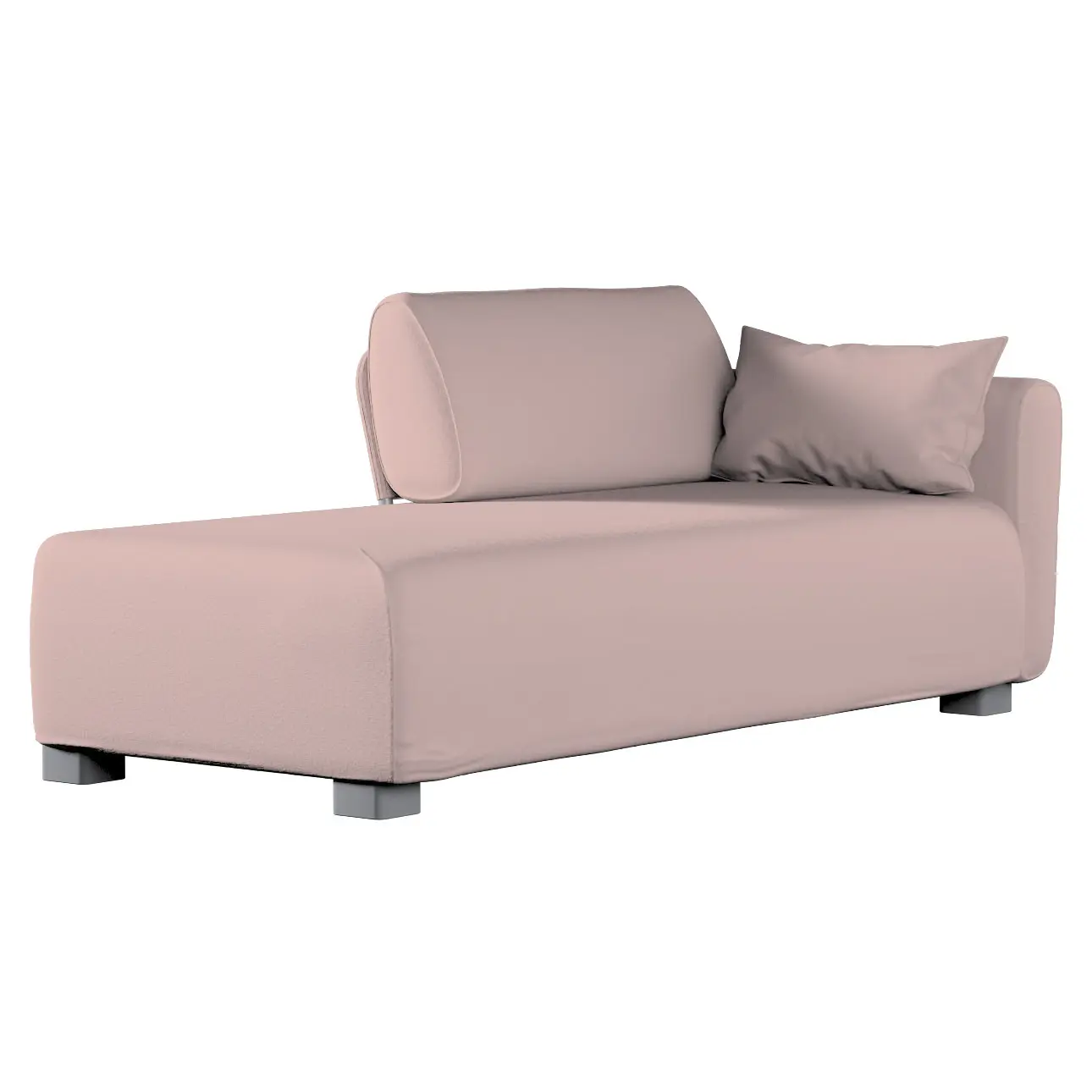 Dekoria Potah na lenošku Mysinge, růžová, šezlong Mysinge, Boucle Teddy, 702-84