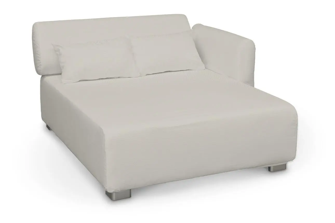 Dekoria Potah na pohovku Mysinge dlouhý, stříbrošedá, pohovka Mysinge long, Cotton Panama, 702-45