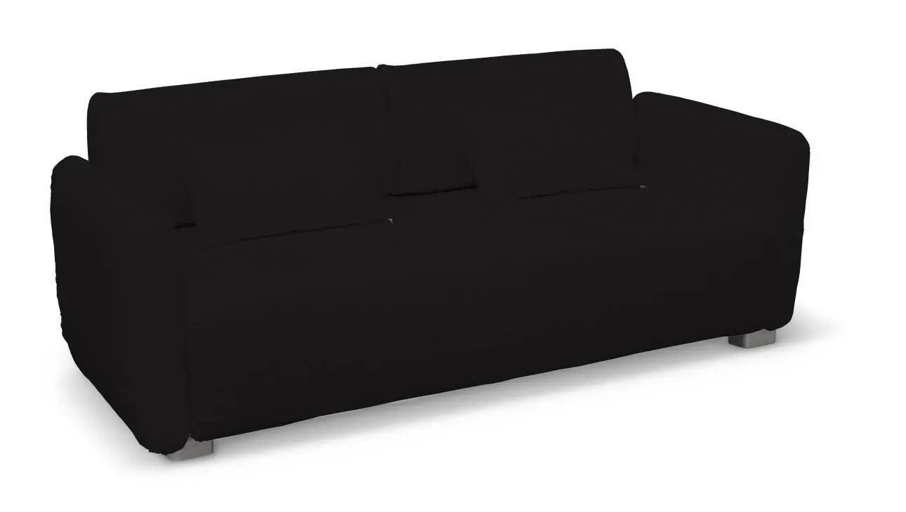 Dekoria Potah na pohovku Mysinge - 2-místná, Black - černá, pohovka Mysinge 2-místná, Cotton Panama, 702-50