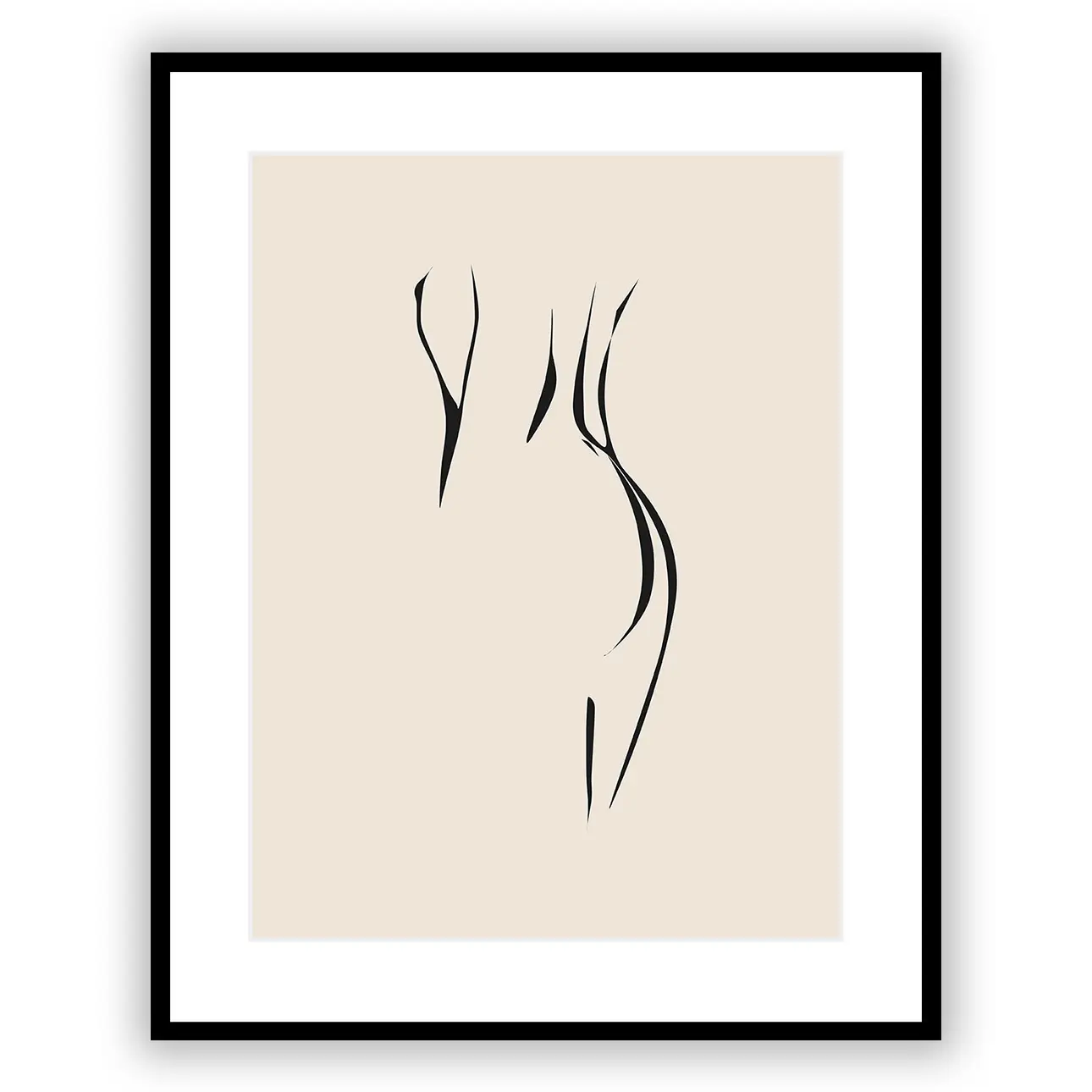 Dekoria Obraz Nude Line I 40x50 cm, 40 x 50 cm