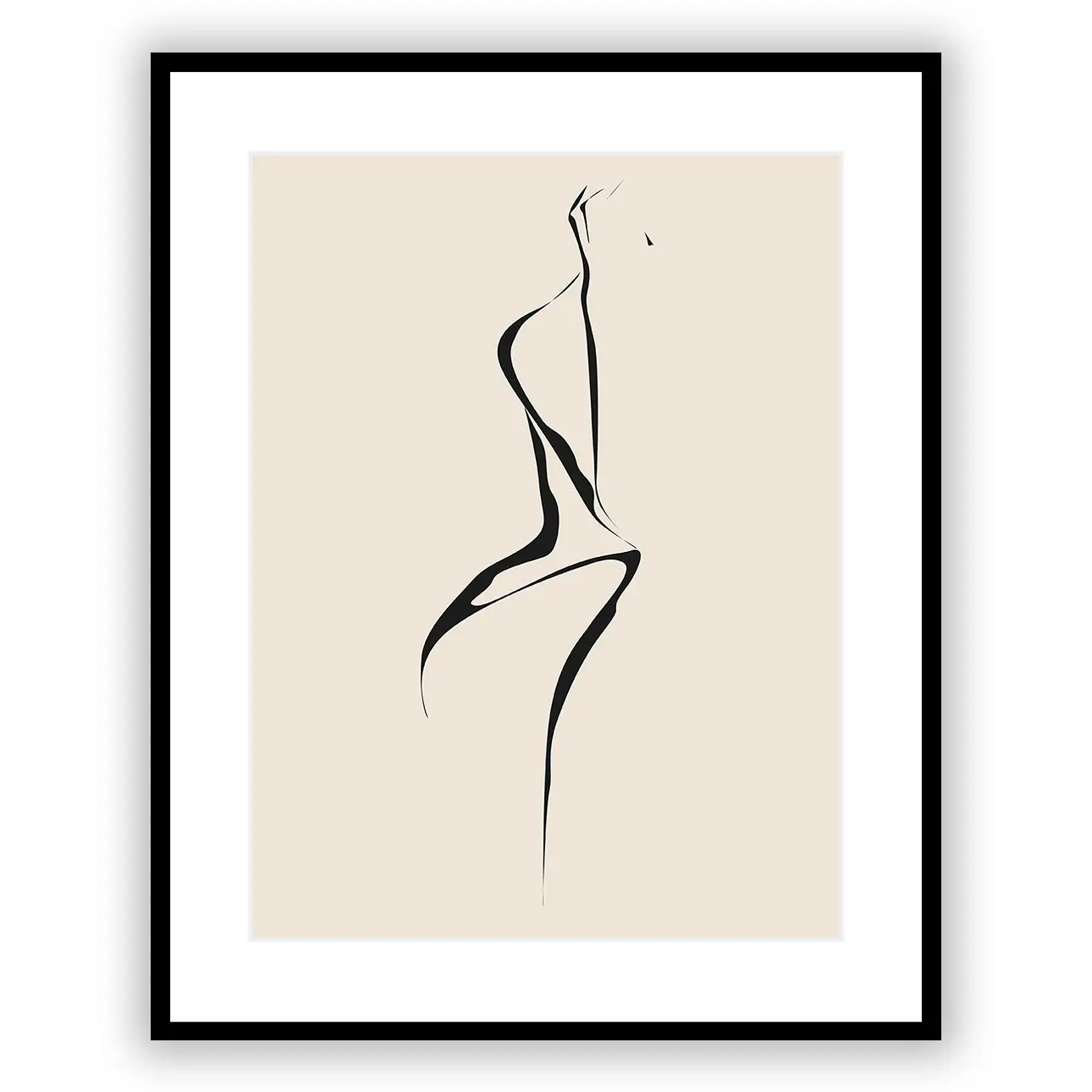 Dekoria Obraz Nude Line II 40 x 50 cm, 40 x 50 cm
