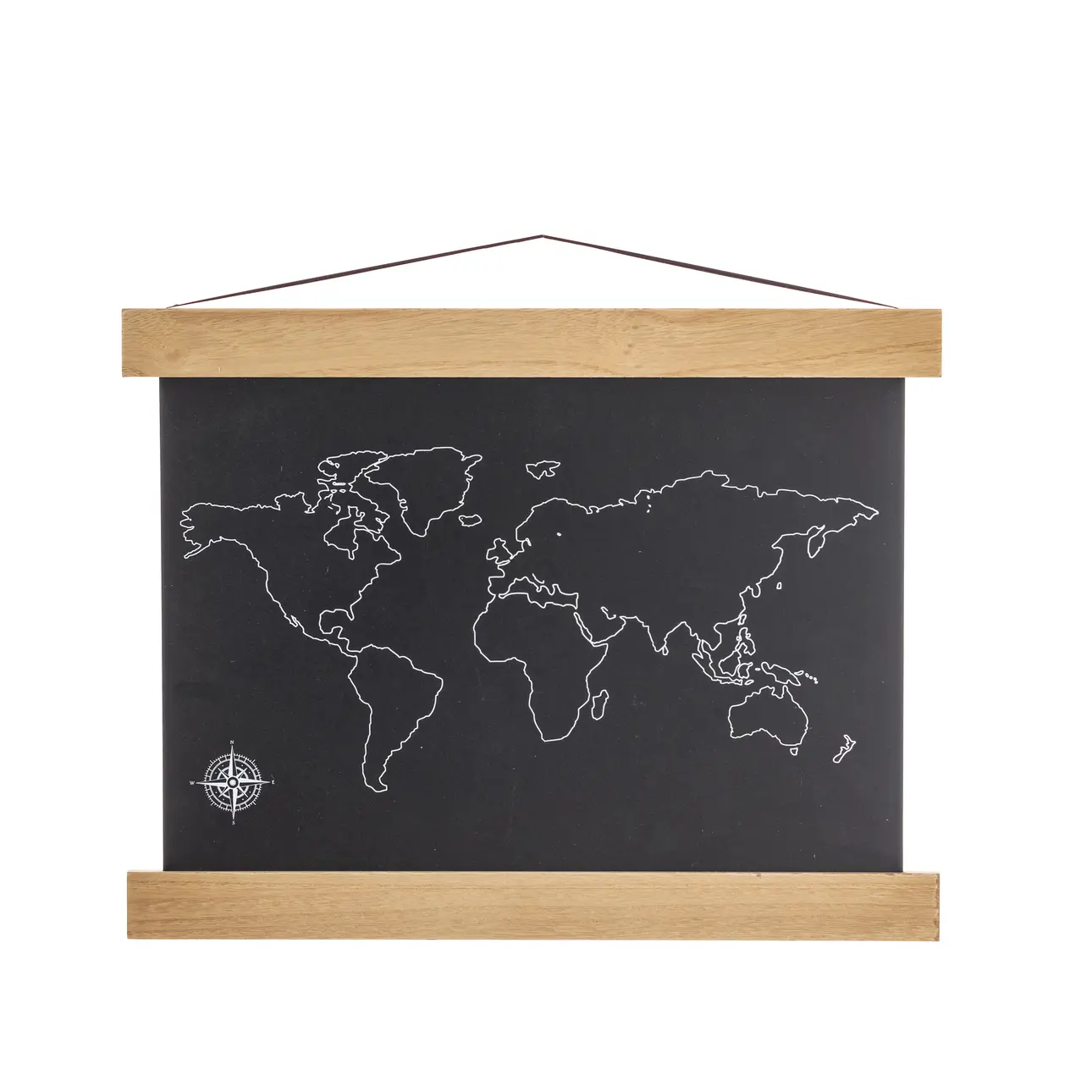Dekoria Tabule The Map, 46x1x36cm