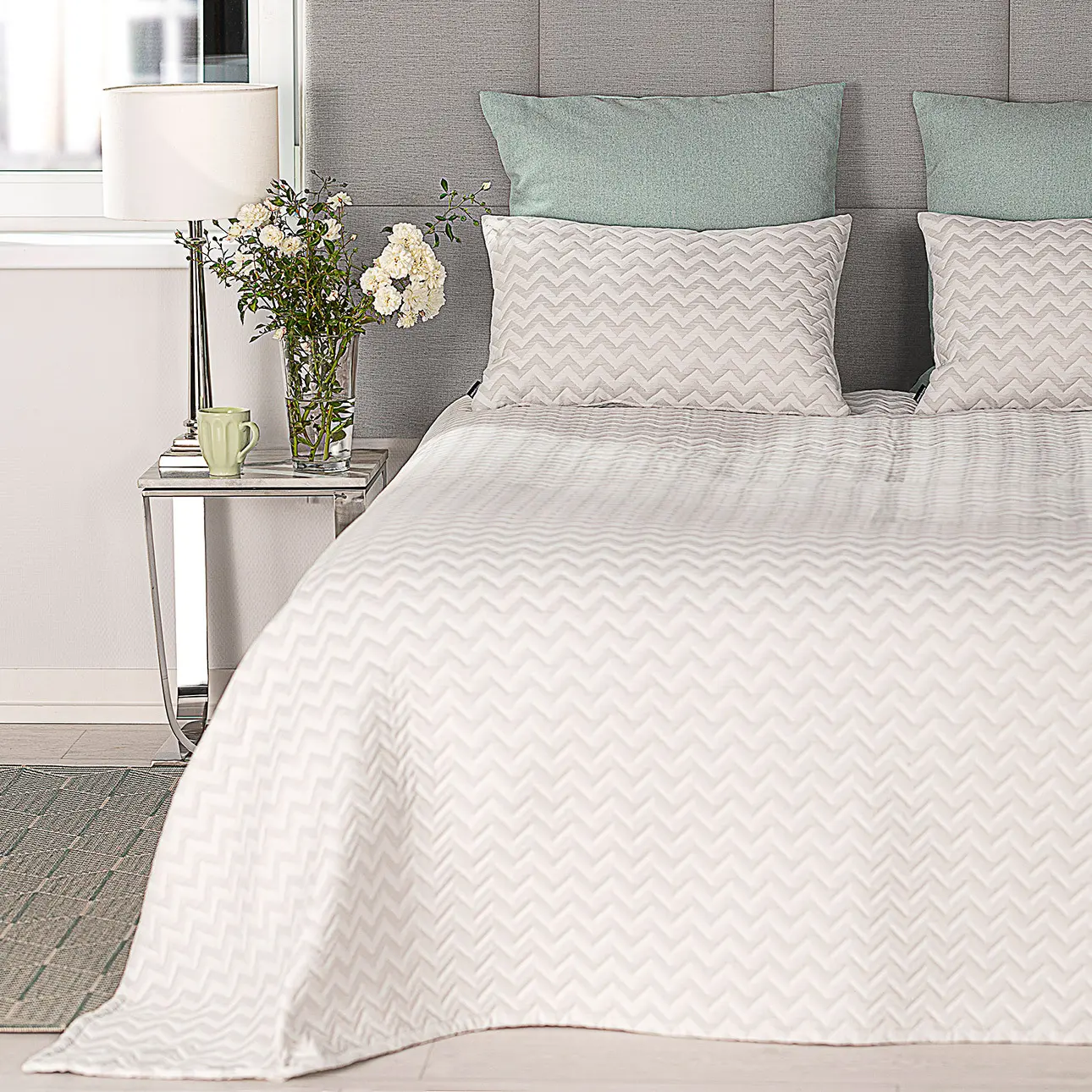 Dekoria Přehoz Chevron 150 x 240 cm, 150 x 240 cm
