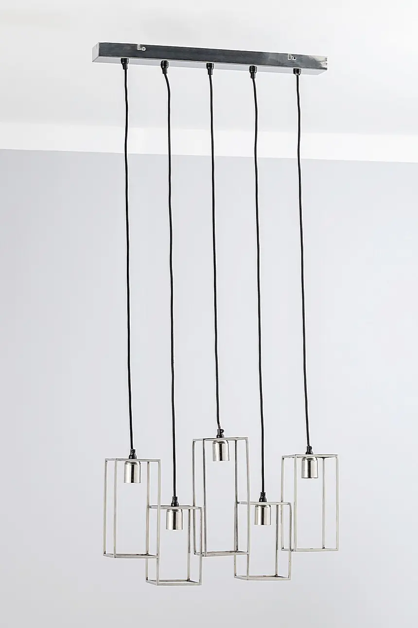 Dekoria Závěsná lampa Marley, 60 x 15 x 38 cm