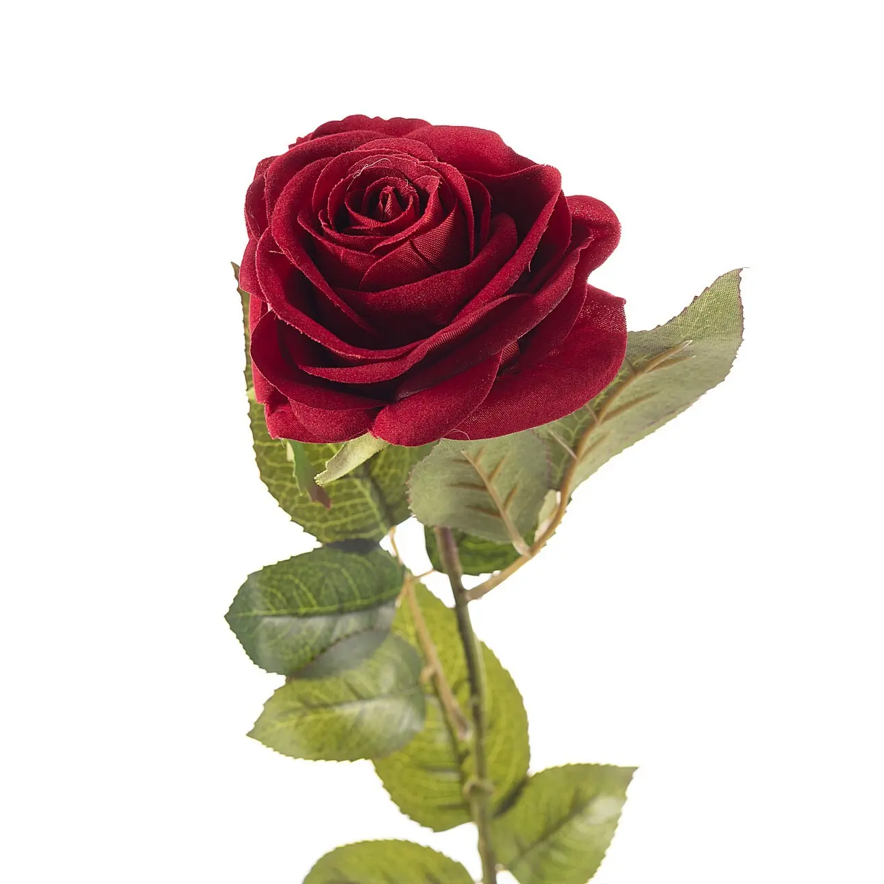 Dekoria Květina um. Red Rose 67cm, 67 cm