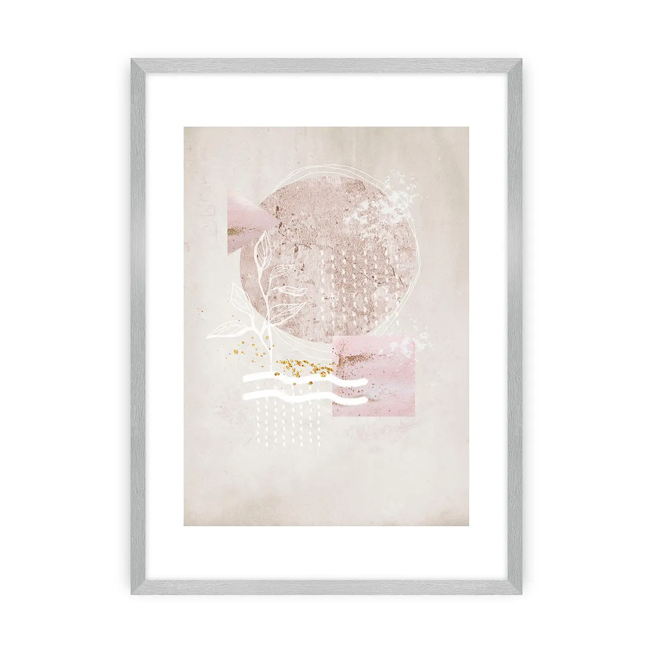 Dekoria Plakát Balance I, 50 x 70 cm, Zvolit rámek: Stříbrný