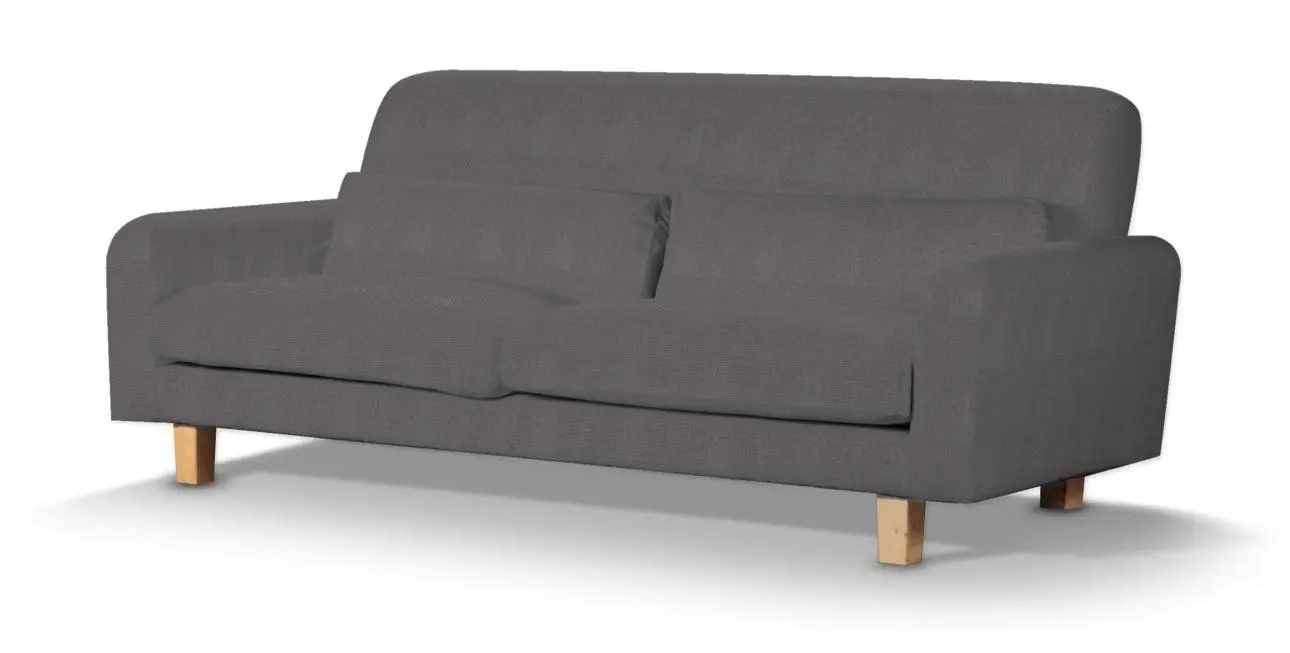 Dekoria Potah na pohovku IKEA Nikkala krátký, grafitová, potah na pohovku Nikkala -krátký, Etna, 705-35