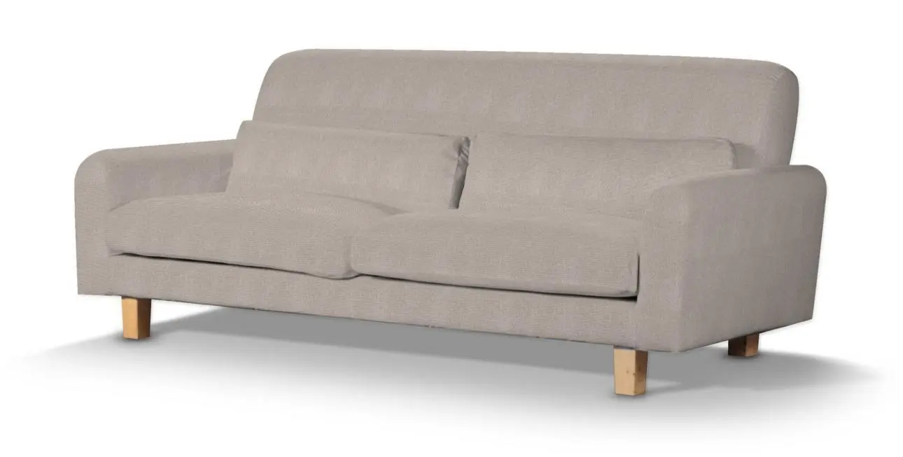 Dekoria Potah na pohovku IKEA Nikkala krátký, šedo-béžová, potah na pohovku Nikkala -krátký, Etna, 705-09