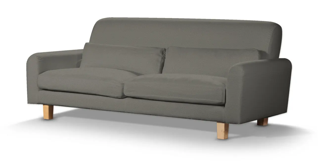 Dekoria Potah na pohovku IKEA Nikkala krátký, šedá, potah na pohovku Nikkala -krátký, Etna, 161-25