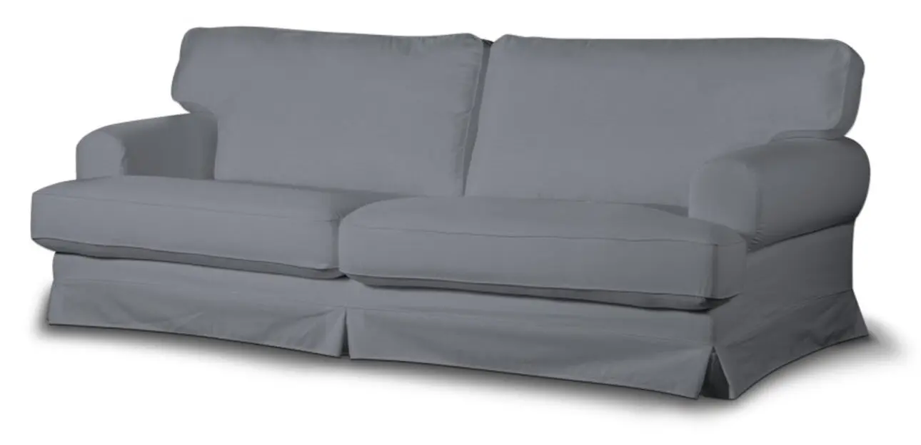 Dekoria Potah na pohovku IKEA Ekeskog rozkládací, šedá, Potah na pohovku Ekeskog rozkládací, Cotton Panama, 702-46
