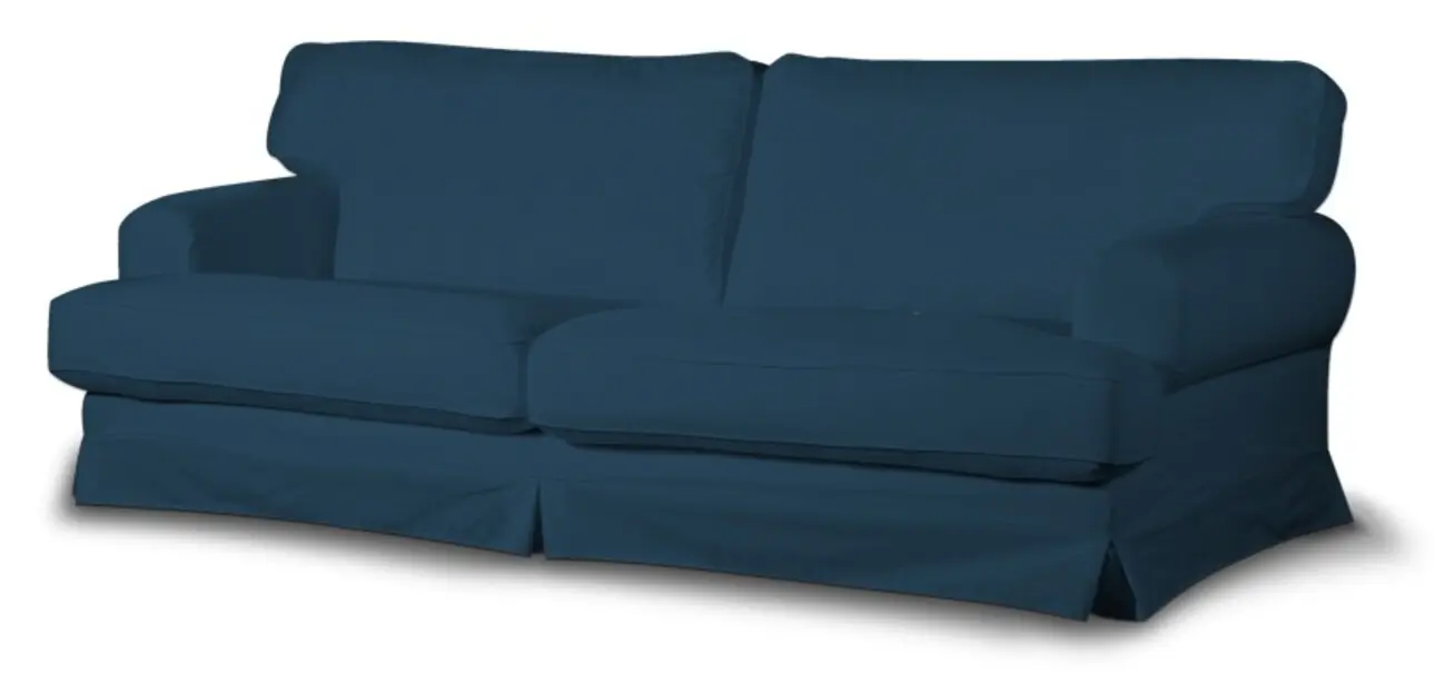 Dekoria Potah na pohovku IKEA Ekeskog rozkládací, mořská modrá, Potah na pohovku Ekeskog rozkládací, Cotton Panama, 702-48
