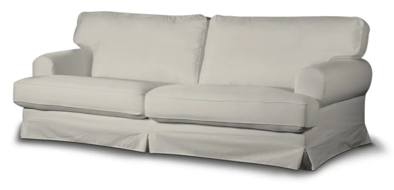 Dekoria Potah na pohovku IKEA Ekeskog rozkládací, stříbrošedá, Potah na pohovku Ekeskog rozkládací, Cotton Panama, 702-45