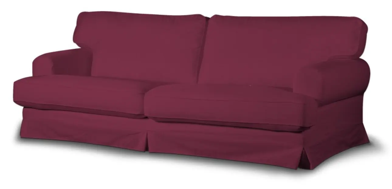 Dekoria Potah na pohovku IKEA Ekeskog rozkládací, švestková, Potah na pohovku Ekeskog rozkládací, Cotton Panama, 702-32