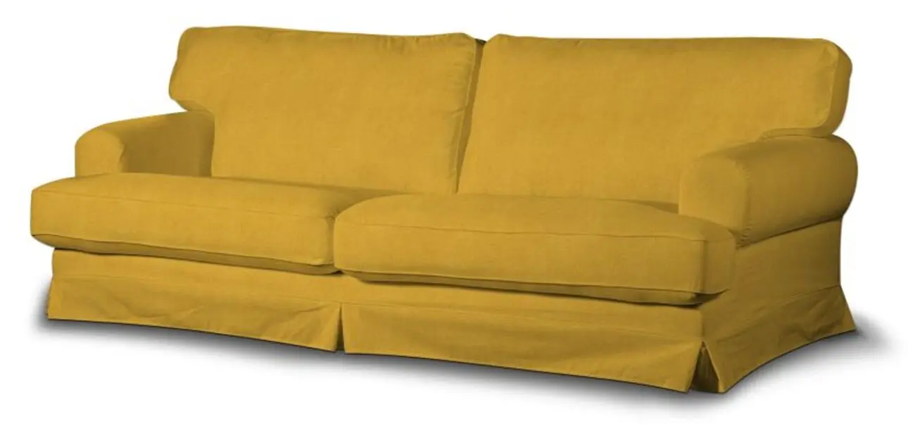 Dekoria Potah na pohovku IKEA Ekeskog rozkládací, hořčicový šenil, Potah na pohovku Ekeskog rozkládací, Etna, 705-04