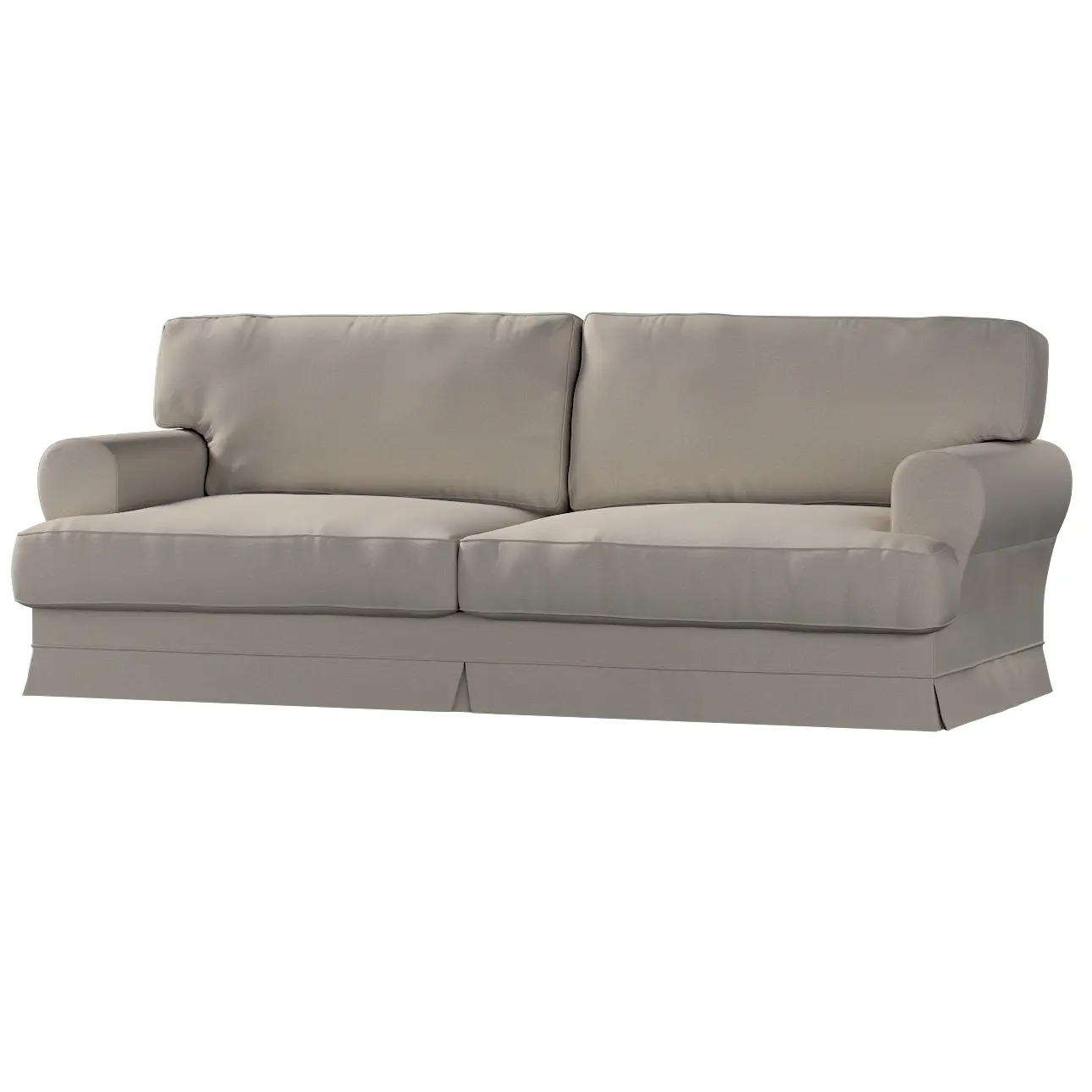 Dekoria Potah na pohovku IKEA Ekeskog rozkládací, šedá, Potah na pohovku Ekeskog rozkládací, Living Basic, 162-42
