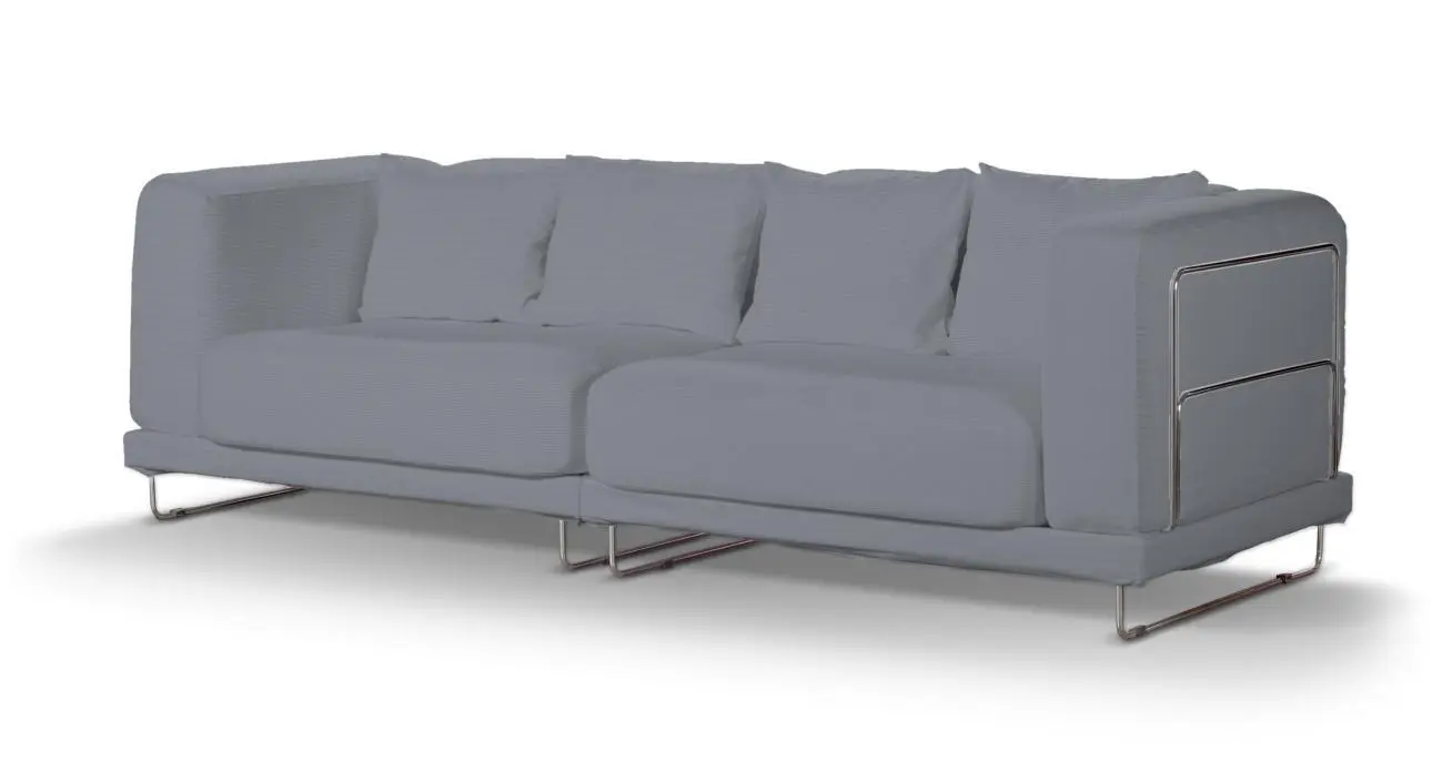Dekoria Potah na pohovku IKEA Tylösand 3-místná nerozkládací, šedá, pohovka Tylösand 3-místná nerozkládací, Cotton Panama, 702-46