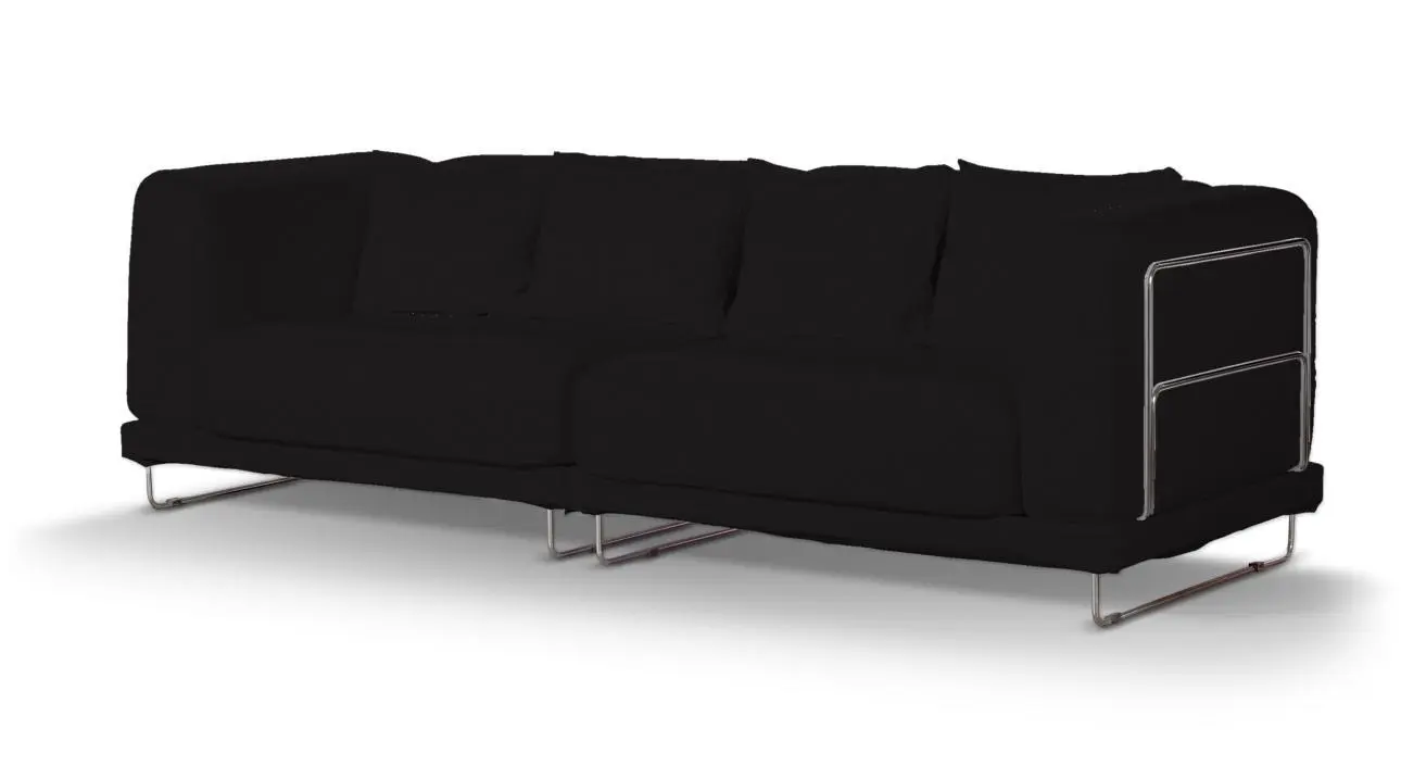 Dekoria Potah na pohovku IKEA Tylösand 3-místná nerozkládací, Black - černá, pohovka Tylösand 3-místná nerozkládací, Cotton Panama, 702-50