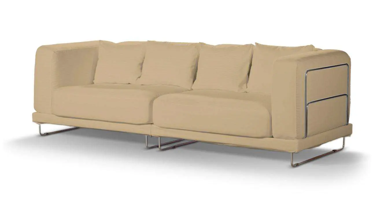 Dekoria Potah na pohovku IKEA Tylösand 3-místná nerozkládací, bílá káva, pohovka Tylösand 3-místná nerozkládací, Cotton Panama, 702-47