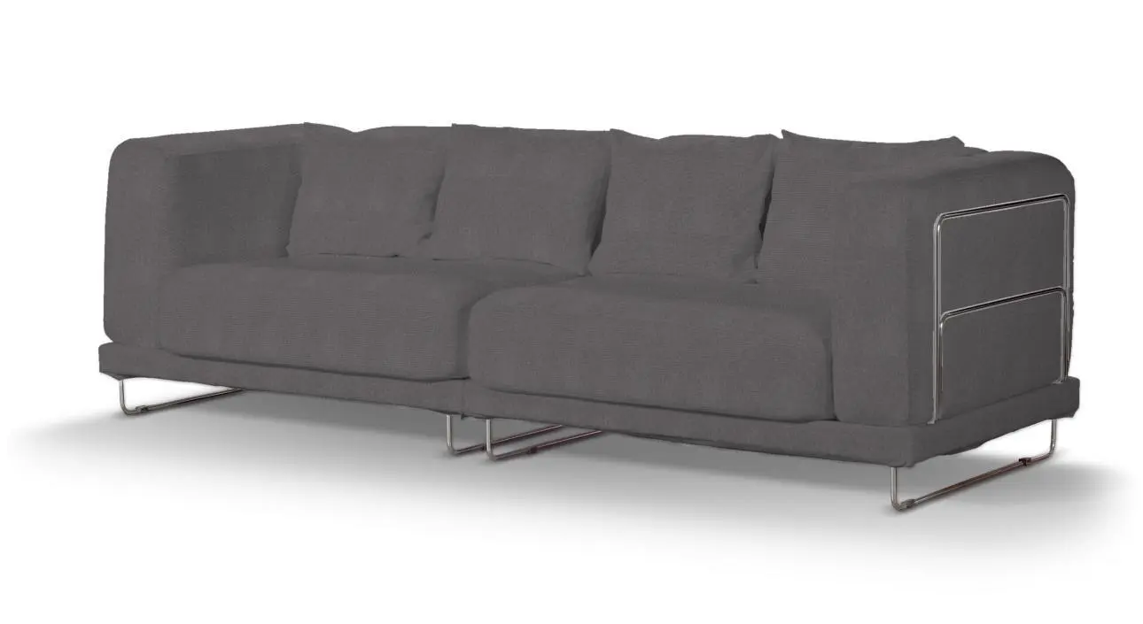 Dekoria Potah na pohovku IKEA Tylösand 3-místná nerozkládací, grafitová, pohovka Tylösand 3-místná nerozkládací, Etna, 705-35