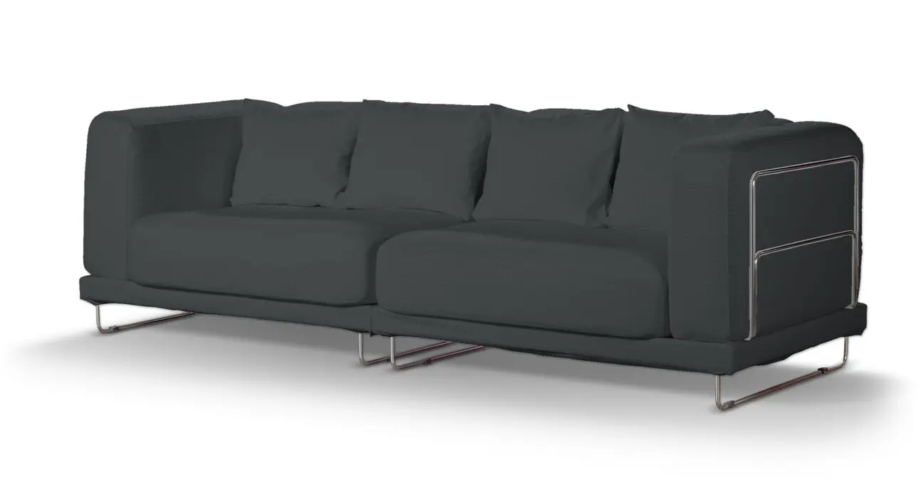 Dekoria Potah na pohovku IKEA Tylösand 3-místná nerozkládací, grafitová, pohovka Tylösand 3-místná nerozkládací, Ingrid, 705-43