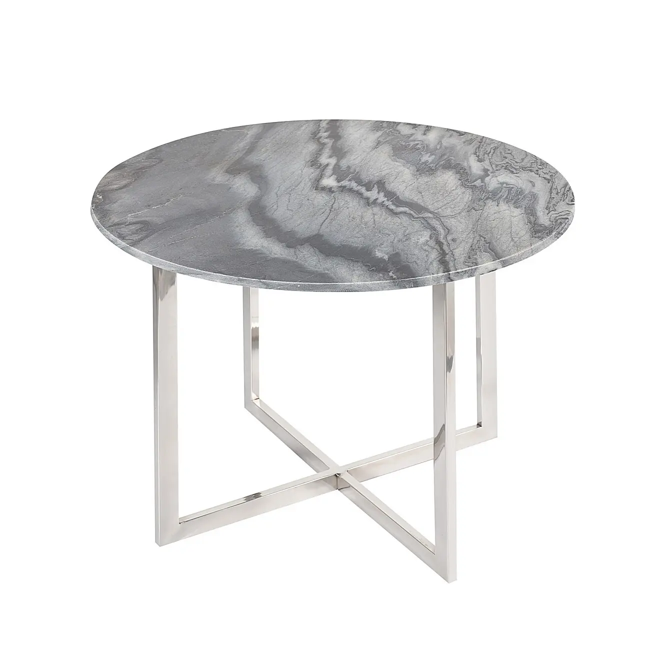 Dekoria Odkládací stolek Alsea průměr 60cm, ⌀60 x 46 cm