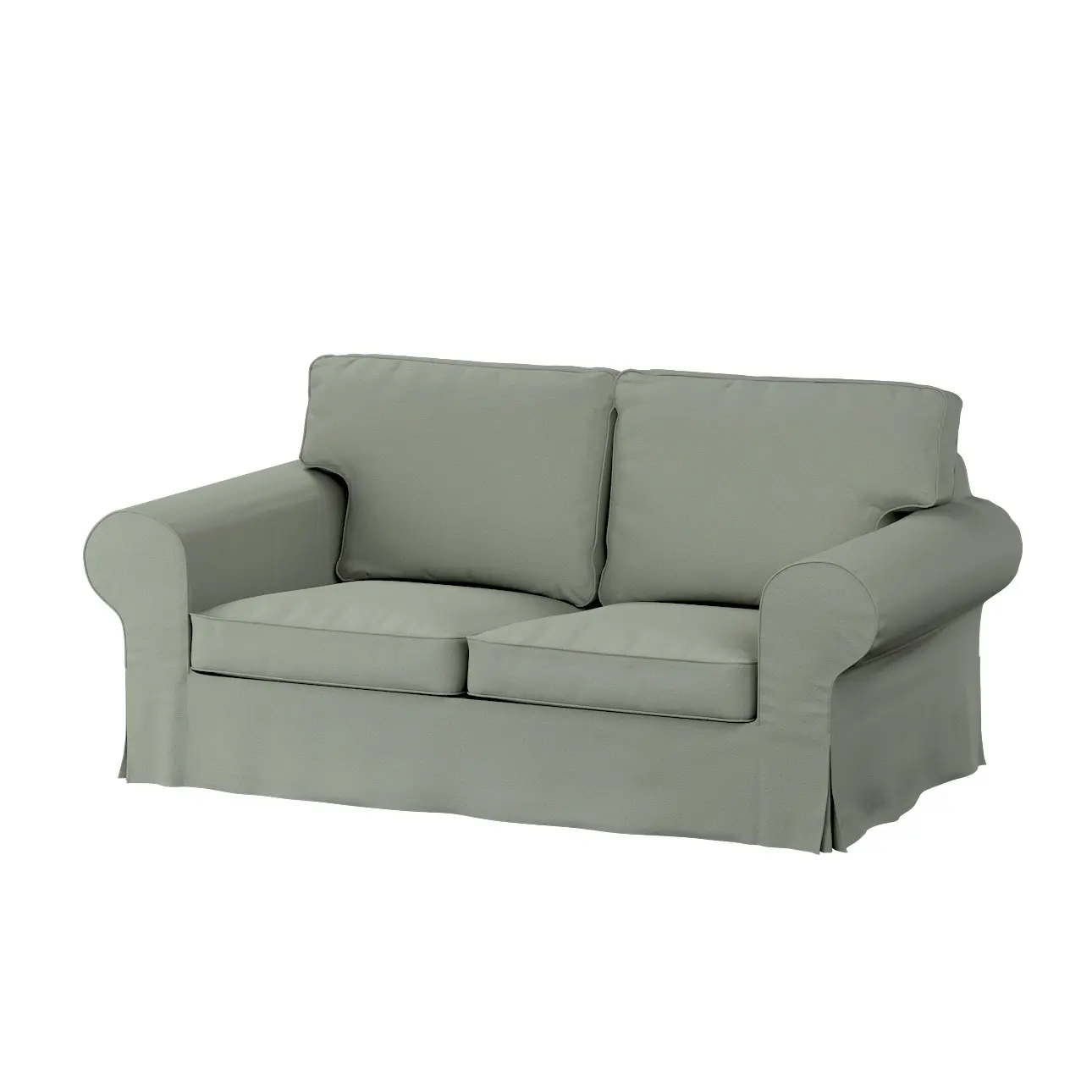 Dekoria Potah na pohovku IKEA Ektorp 2-místná rozkládací  NOVÝ MODEL 2012, šalvějová, Ektorp 2-m rozkl. od 2012, Living Loop, 162-55
