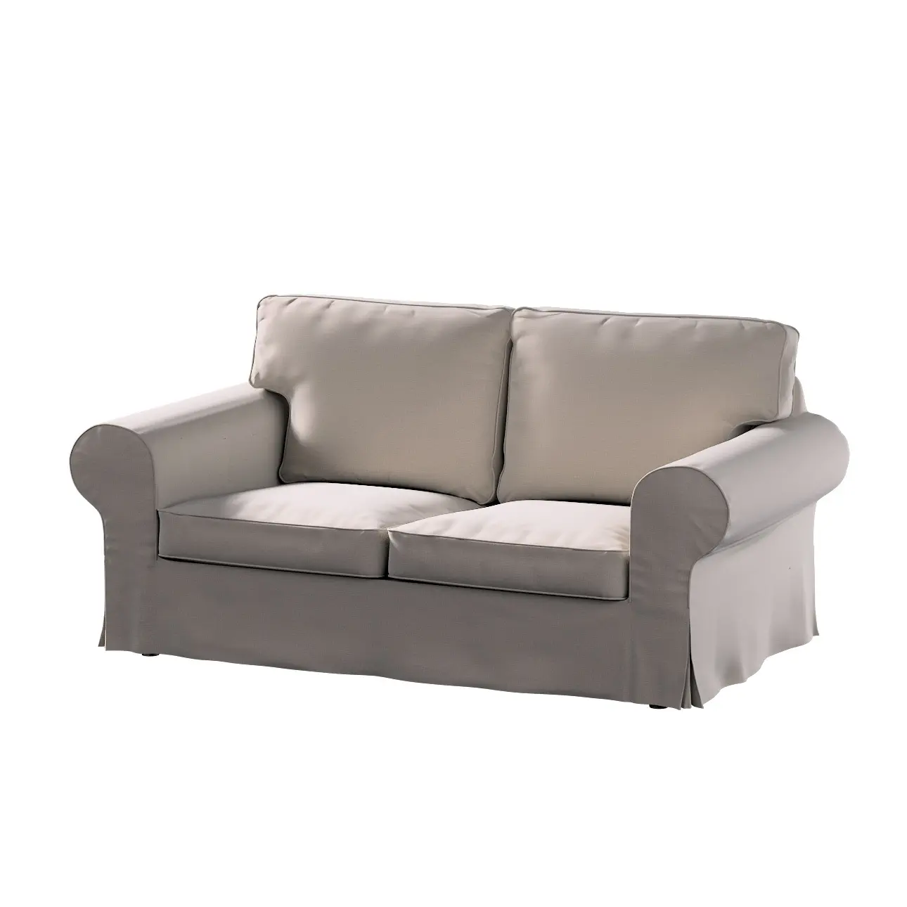 Dekoria Potah na pohovku IKEA Ektorp 2-místná rozkládací  NOVÝ MODEL 2012, béžová , Ektorp 2-m rozkl. od 2012, Ingrid, 705-44